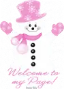 SNOW SNOWMAN Welcome to my Page