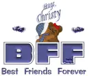 Best Friends Forever hugs Christy