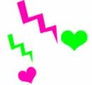 hearts and light