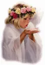 blowing petals
