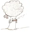 tree playing harmonica