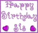 Happy Birthday Sis