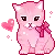 pink kitty