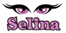 purple eyes selina