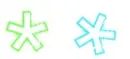 LightBlue and LightGreenStar;sz *