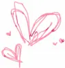 pink hearts