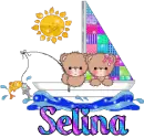 Bears in boat- Selina