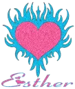 Esther Flaming Heart