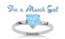 birthston ring march