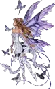 purple butterfly