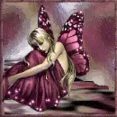 lady butterfly