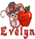 Evelyn - tnxgiving mouse