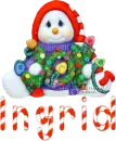 Ingrid - snowman