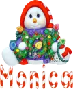 Monica - snowman