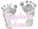 Kaylee's Aunt Footprints