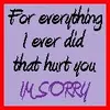 Im sorry