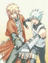 Yondaime and Kakashi