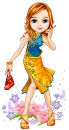 girlw/aflowers