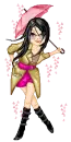 girlw/aumbrella