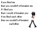 breaken by love
