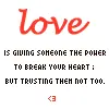love is...