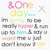 one day