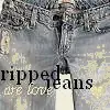 ripped jeans