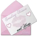 Sending Kisses and Hugs Christy