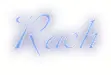 Rach flashing name