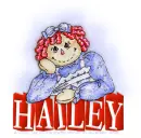 HAILEY Raggedy Ann CJ