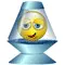 Smiley Face Lava Lamp