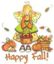 Happy Fall Angel
