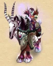 undead with his undead mount