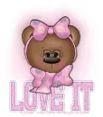 Polka Dot Teddy LOVE IT