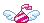 mini flying heart