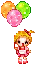 girl with balloonw