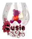 Teddy in a Glass