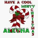 cool minty christmas - Aletha