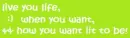 live