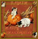 CATS WITH PUMPKIN
