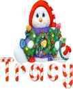 Tracy - snowman