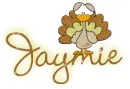 Jaymie... cute turkey