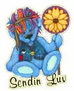 Sendin Luv~Peace Bear