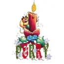 Mouse with candle, Perry