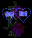 ALWAYS/ FOREVER WITH HEARTS & ROSE'S