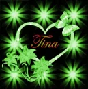 TINA WITH HEART& FLOWERS