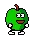 dancing apple