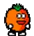 dancing orange
