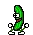 dancing cucumber