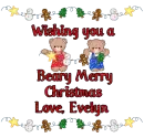 Beary Merry Christmas- Evelyn
